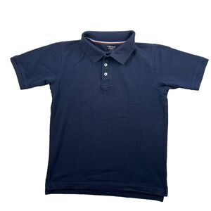 French Toast School Uniform Navy Blue Polo Shirt Size XL 14/16 4 pairs of shirts